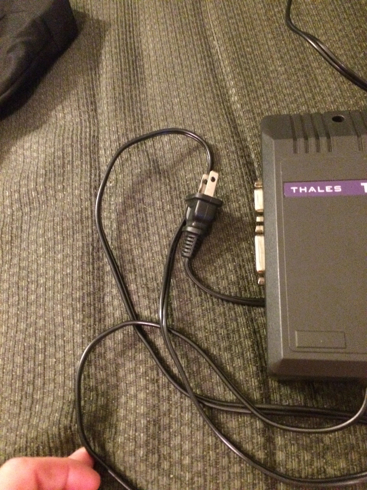 BLACK THALES POWER & INTERFACE UNIT TALENTO CREDIT CARD DEVICE CORD!