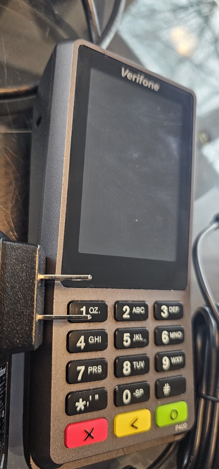 Verifone P400 Plus PIN Pad M435-003-04-NAA-5 With Power Cord