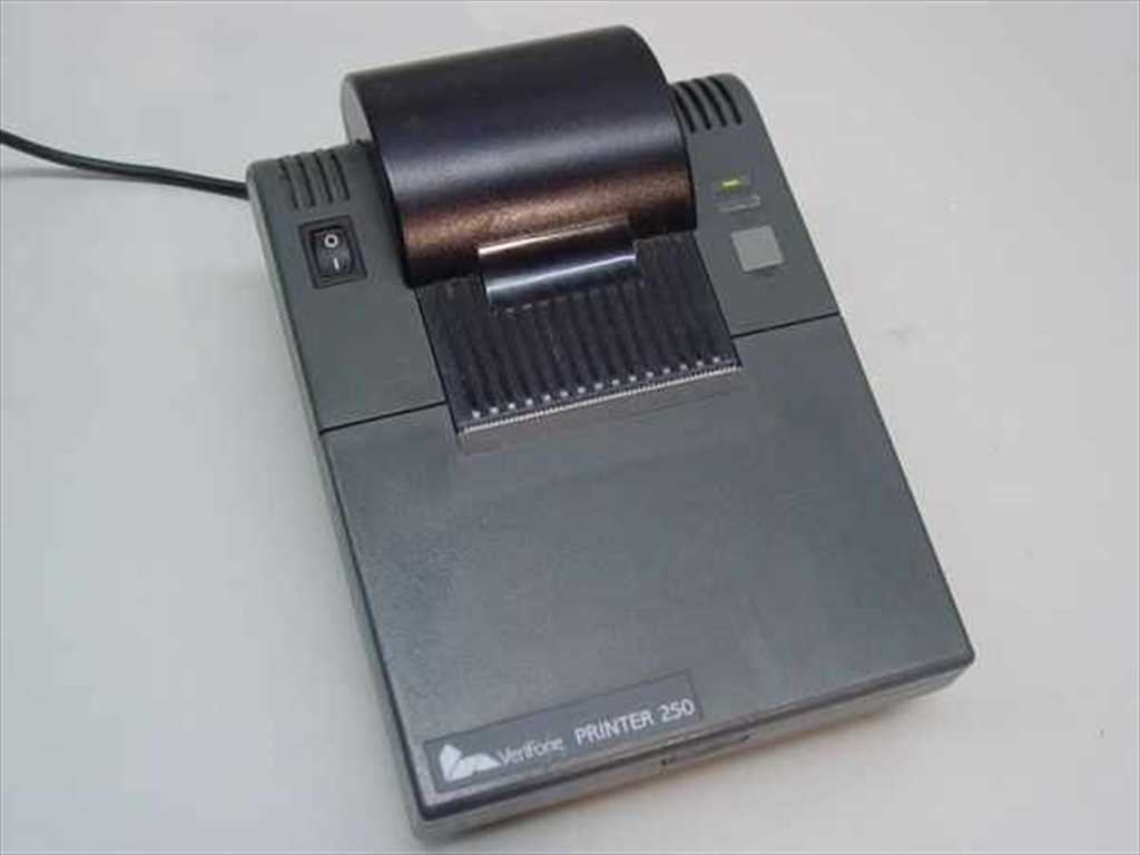 VeriFone P002-113-00 VeriFone POS Model 250 Sales Receipt Printer – Dot Matrix
