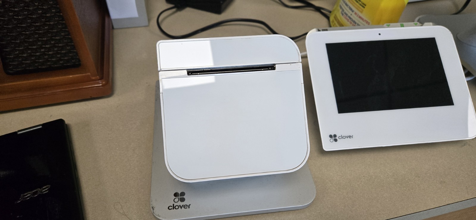 Clover Station Pro POS S503 Cracked Screen, no PSU, Tested and Functional