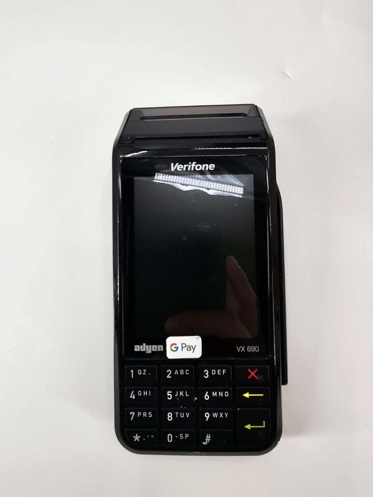 Verifone VX690 Wi-Fi Bluetooth Touchscreen Built-In GPS Credit Card Terminal