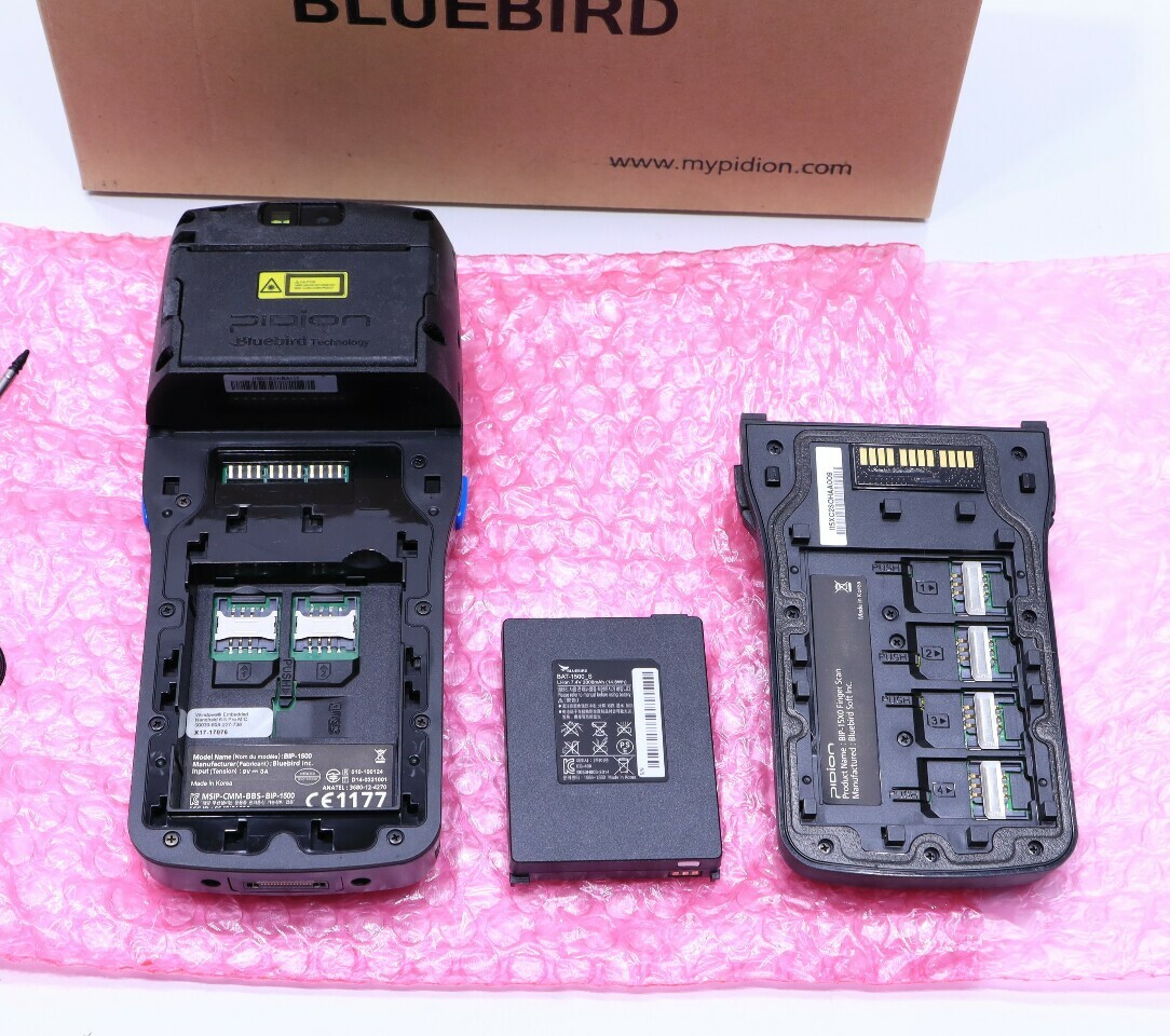 PIDION BLUEBIRD BIP-1500 HANDHELD MOBILE COMPUTER