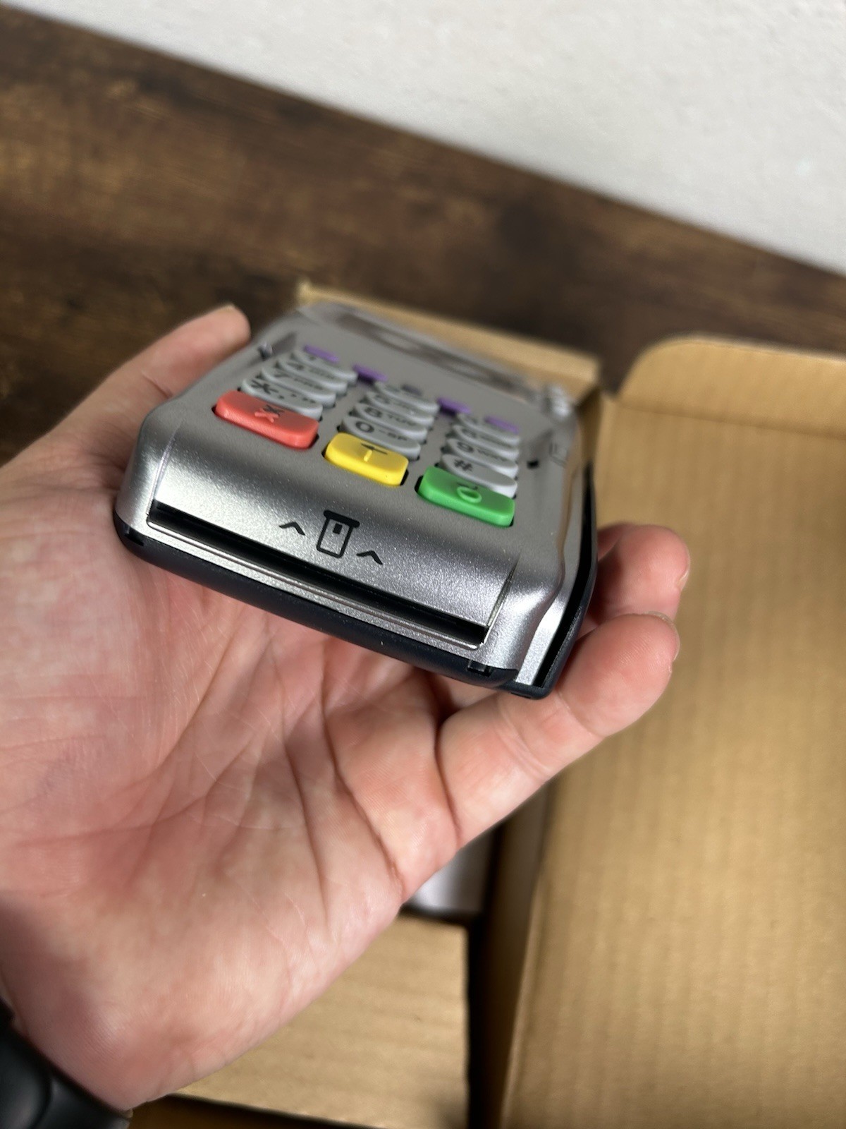 VeriFone VX805 CTLS Pin Pad Tamper Chip/Card Reader –