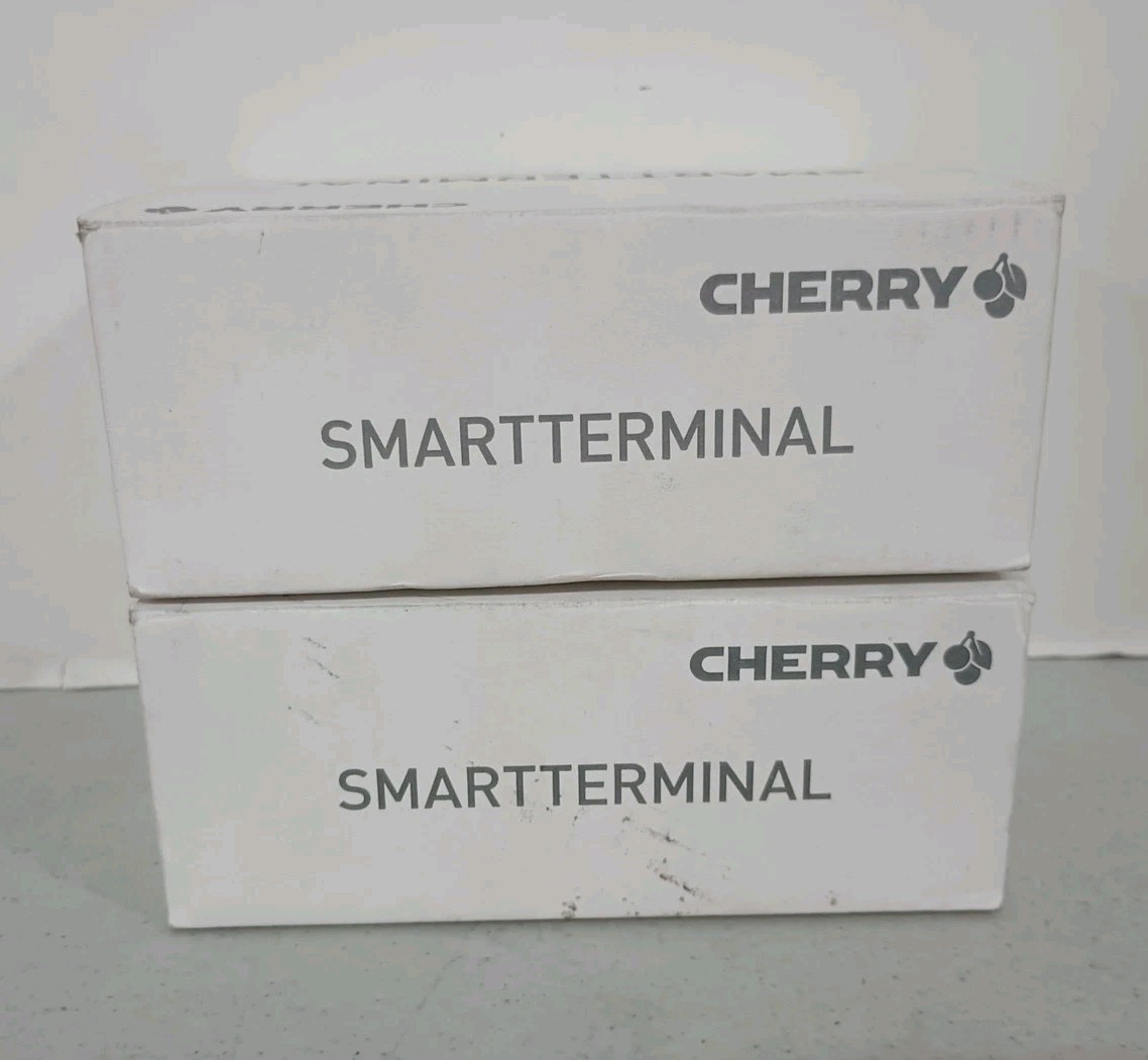 Lot Of 2 Cherry ST-1144UB USB Smart Credit Card Reader – New Open Box