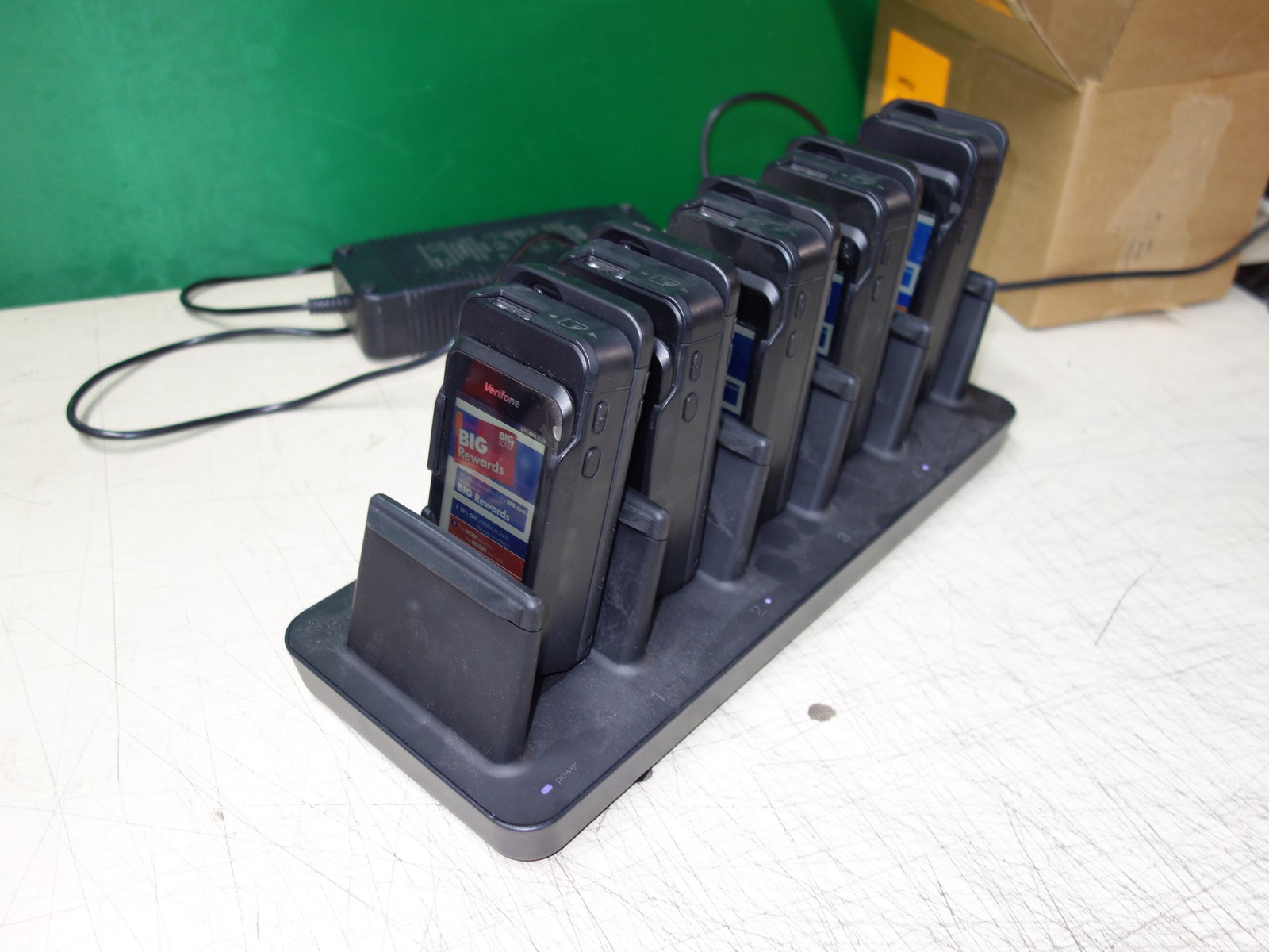 Lot of 5x * Verifone E280S V2 SCANNER w/ NE3605XCHRG Charger CT3126 CT3152 iPod