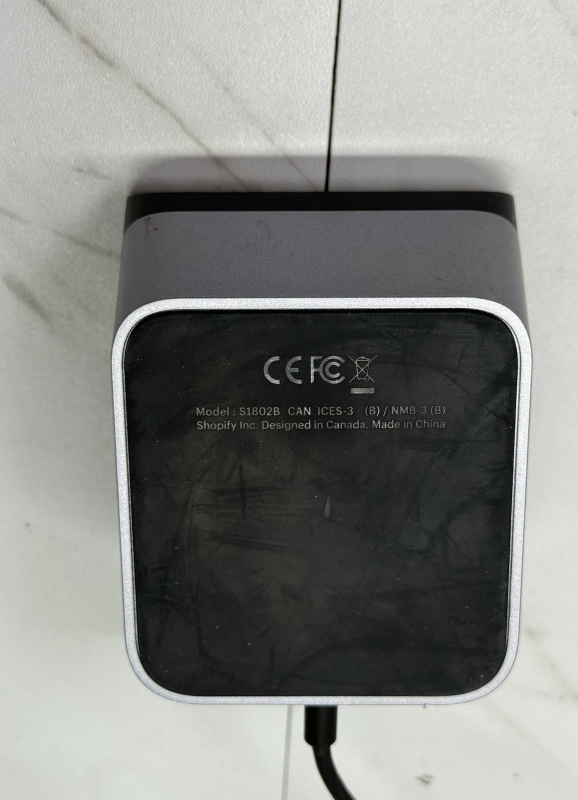 Shopify Tap & Chip NFC Card Reader – Model S1802B – USB Contactless POS Terminal