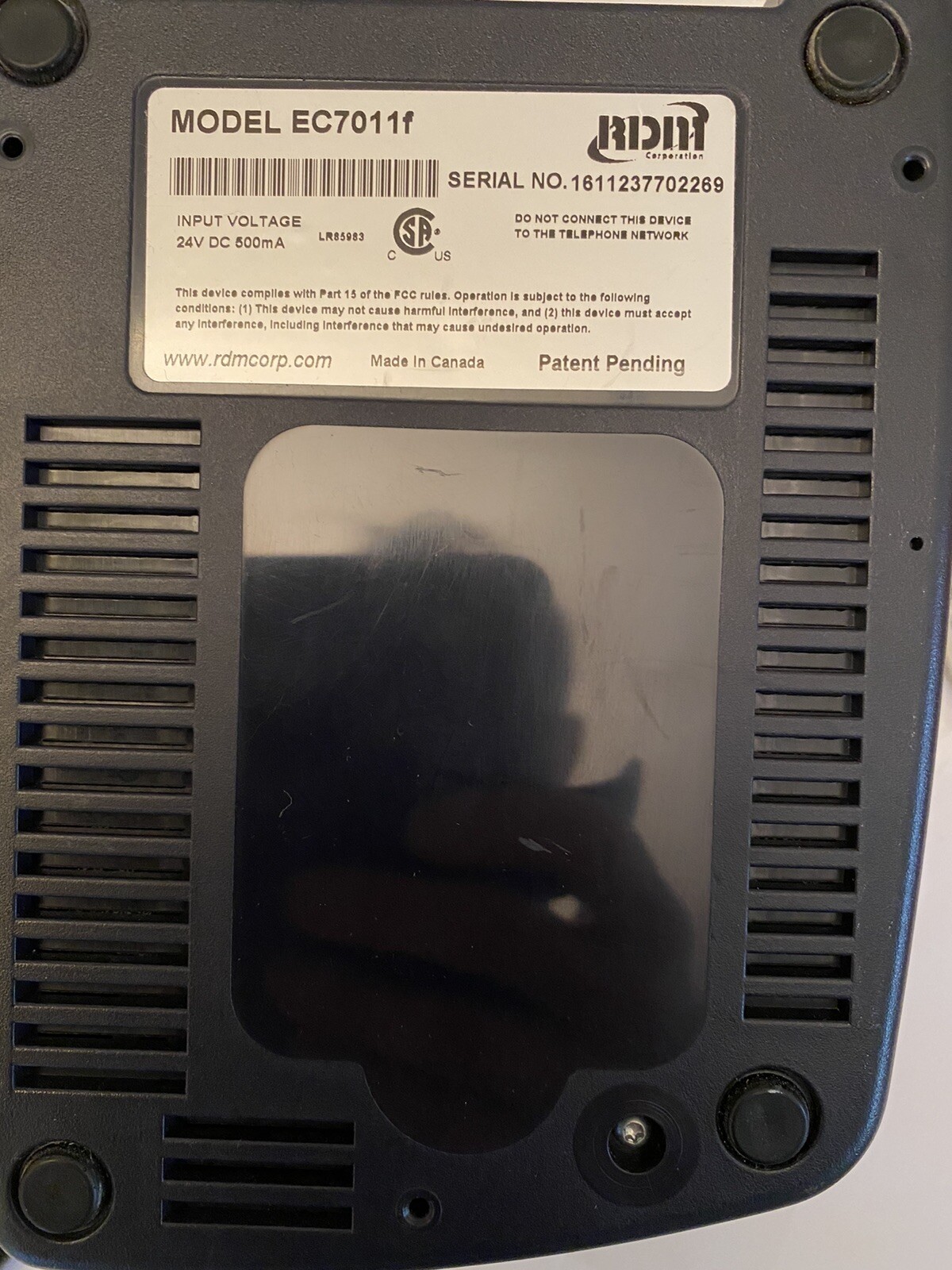 Check Scanner Parts Repair RDM EC7011F DUAL SIDED