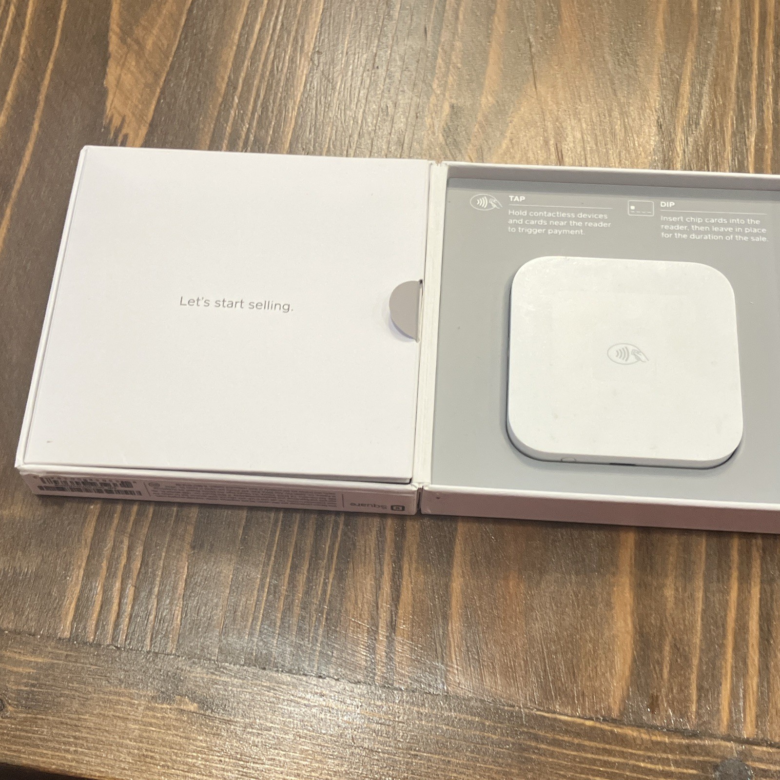 Square Reader for Contactless & Chip 2nd Gen Bluetooth Card Reader Open Box