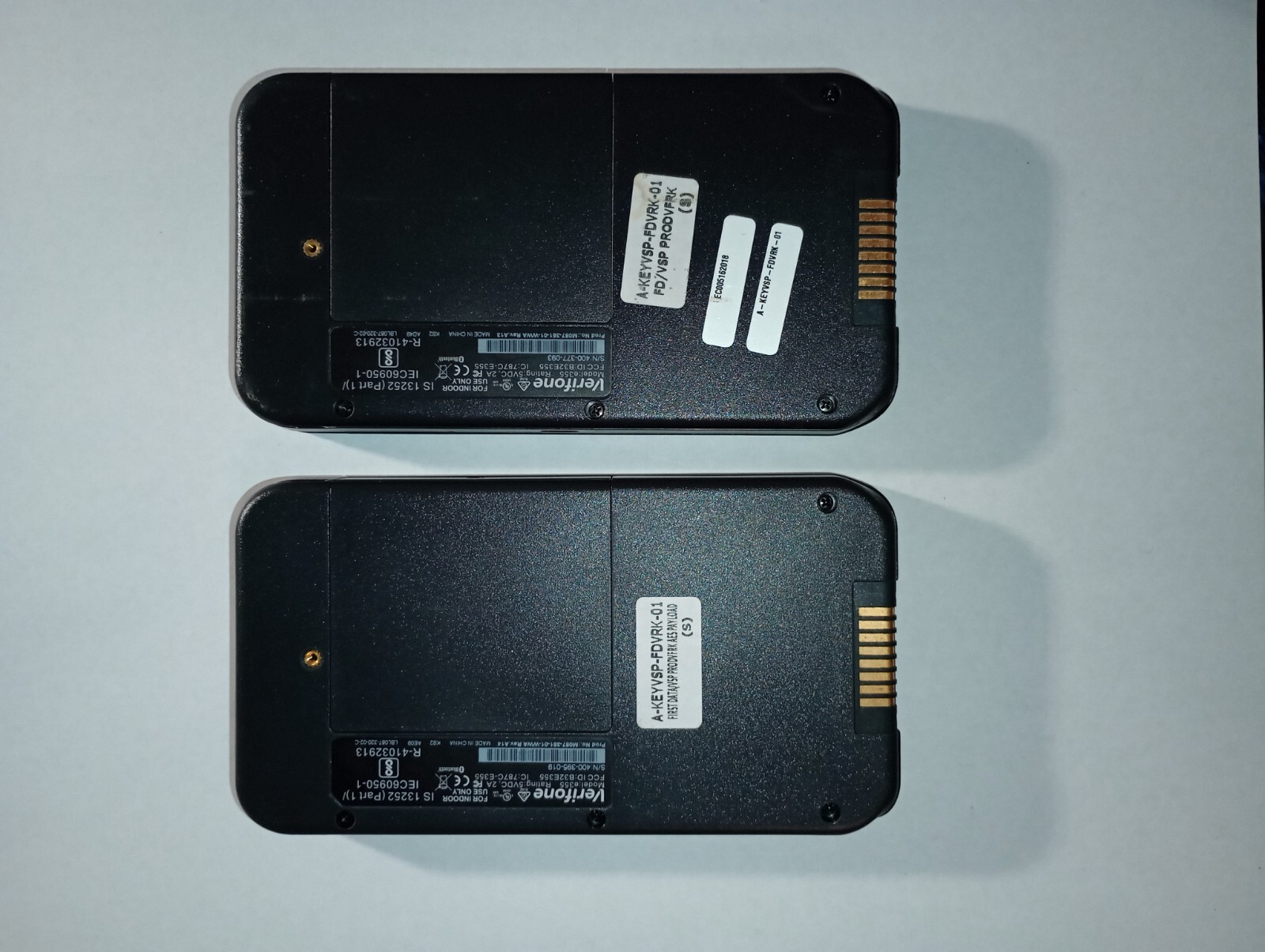 (2 LOT) Verifone E355 Mobile Payment Terminal UNTESTED PARTS ONLY