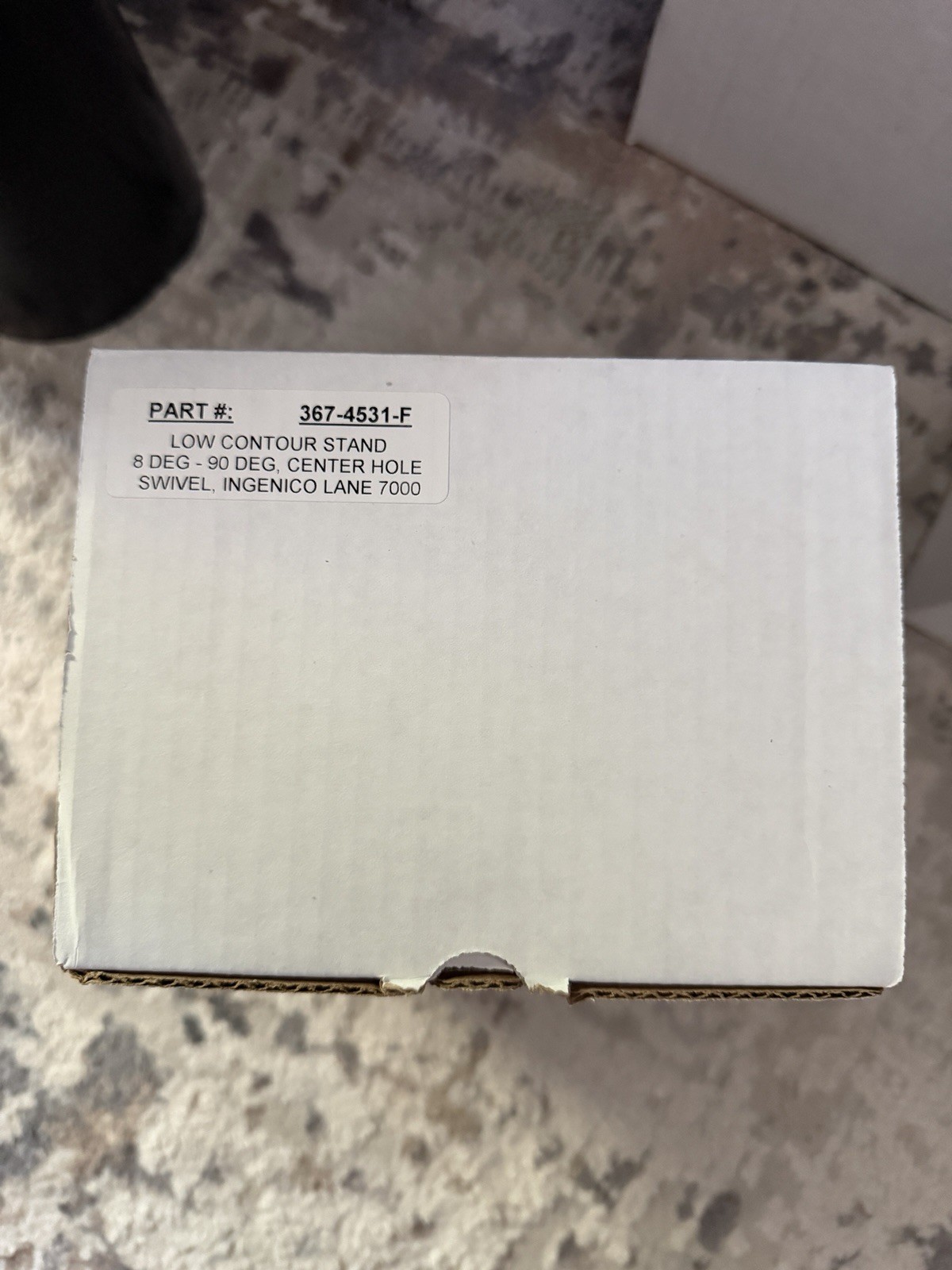 FAST SHIP 367-4531-F Low Contour Stand 8-90 Degree Center Hole Swivel LANE 7000