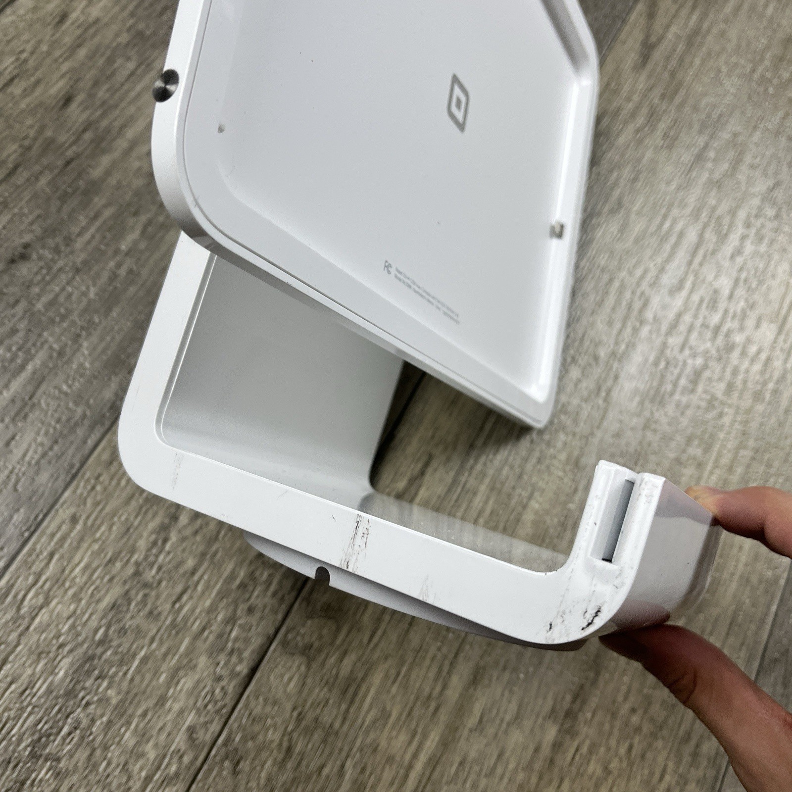 Square POS iPad System Tablet Monitor Stand Terminal Base & Cords A-SKU-2073-02