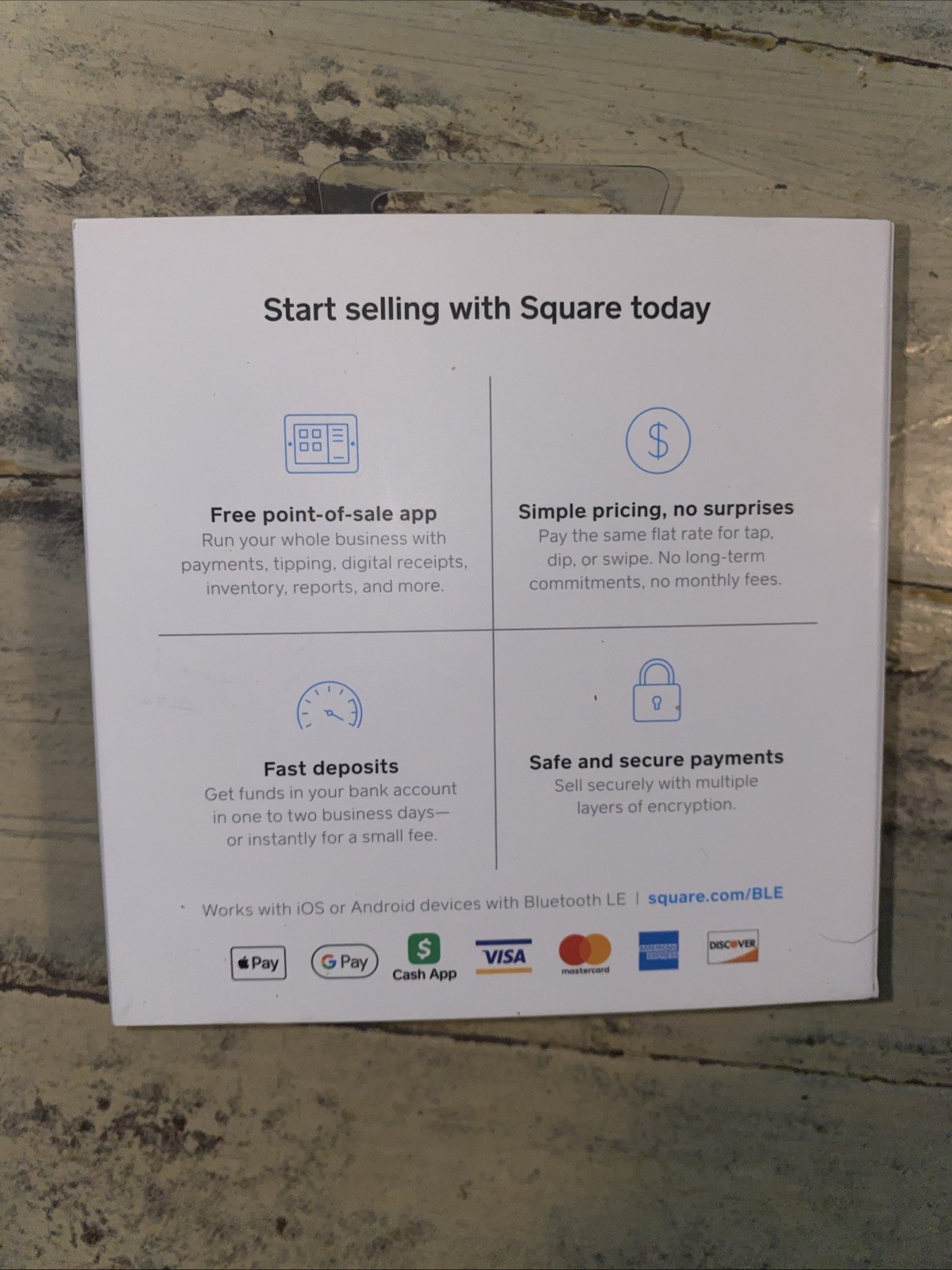 Square Reader for contactless and chip