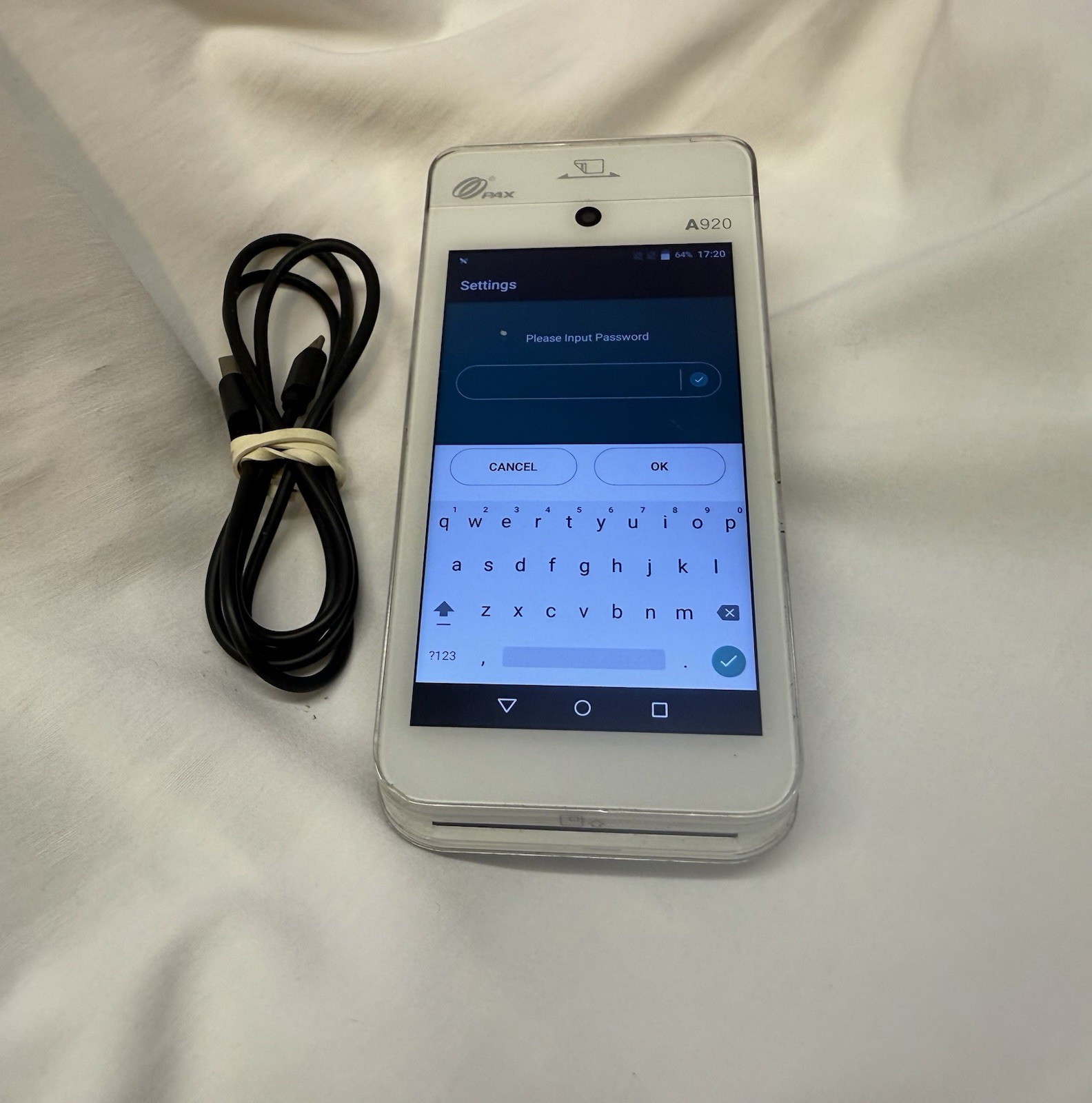 PAX A920 Pro Smart Payment Terminal. Read Description.