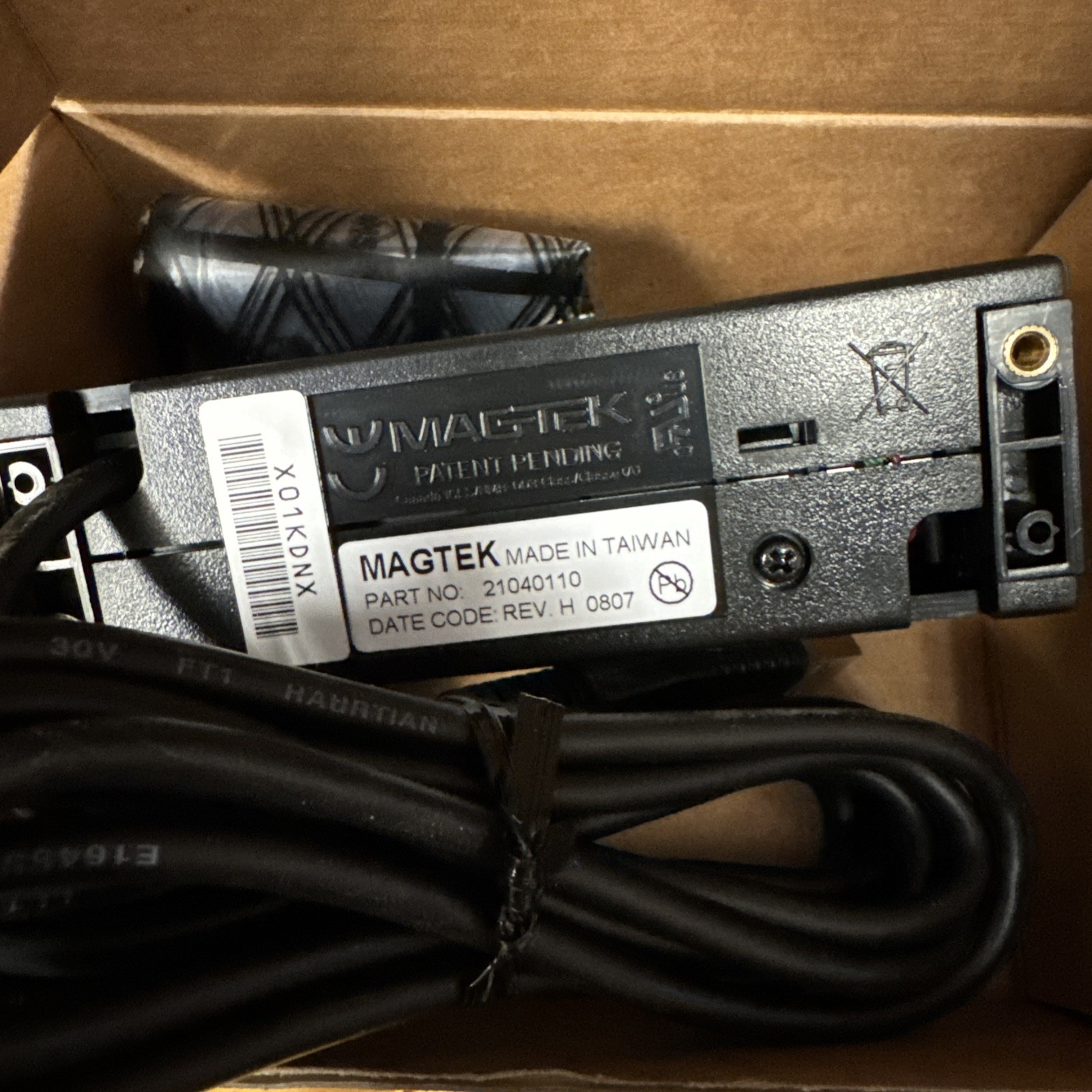 MagTek 21040102 Triple Track Magnetic Stripe Mini Swipe Reader with USB
