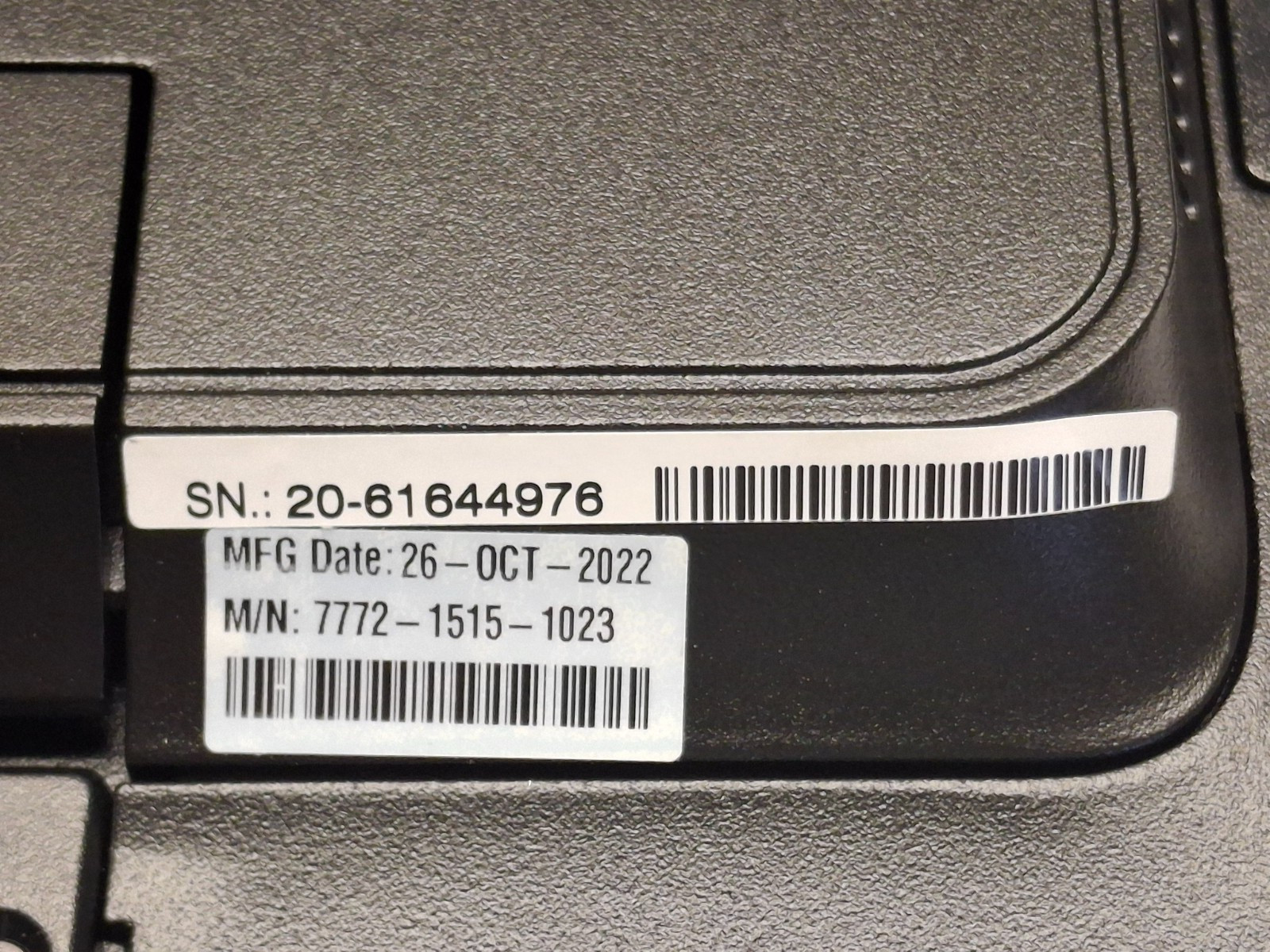 NCR CX7 7772-1515-1023 POS TERMINAL w/ 8GB Ram No SSD No OS