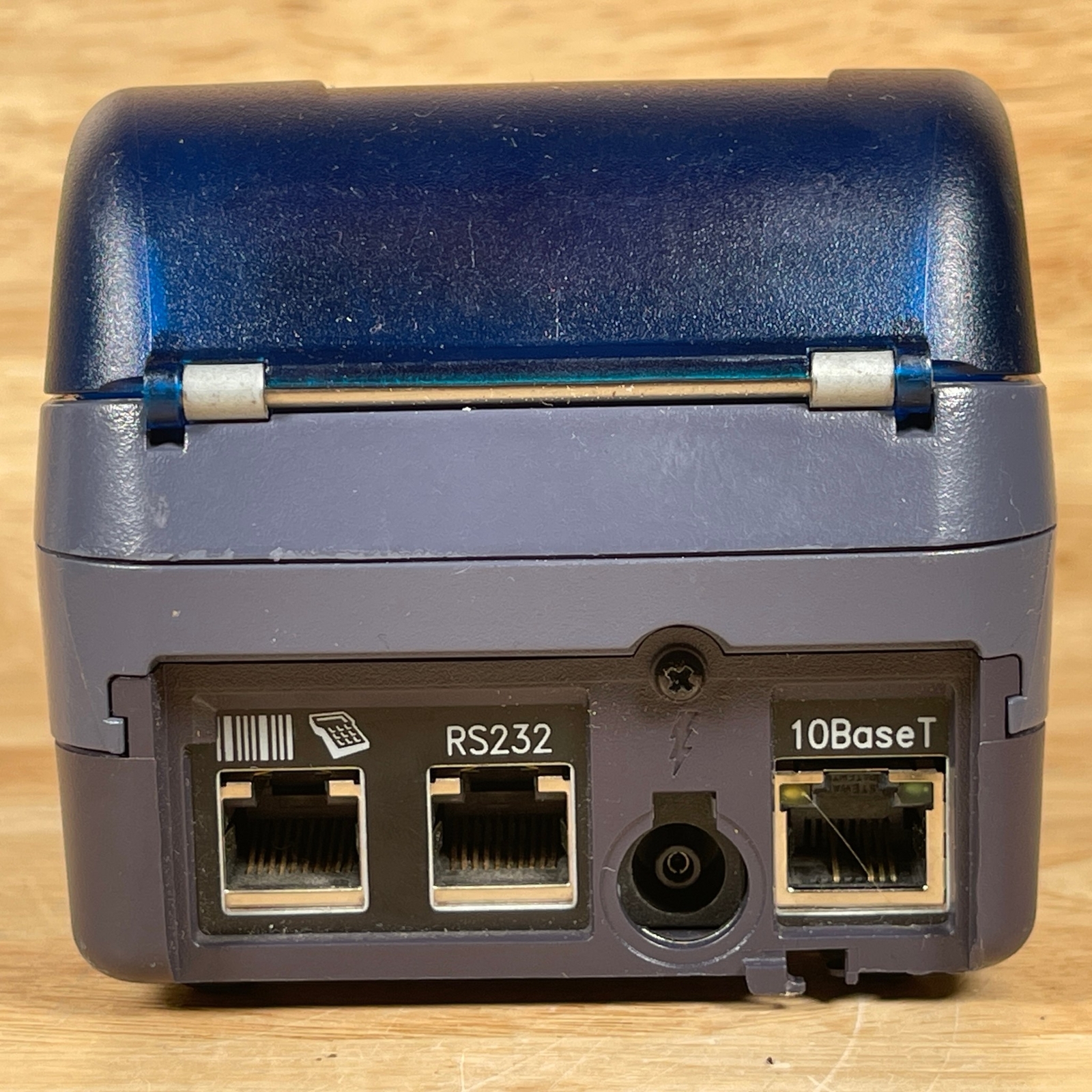 Verifone Omni 3750 Gray/Blue Wired Digital POS Credit Card Terminal & Reader