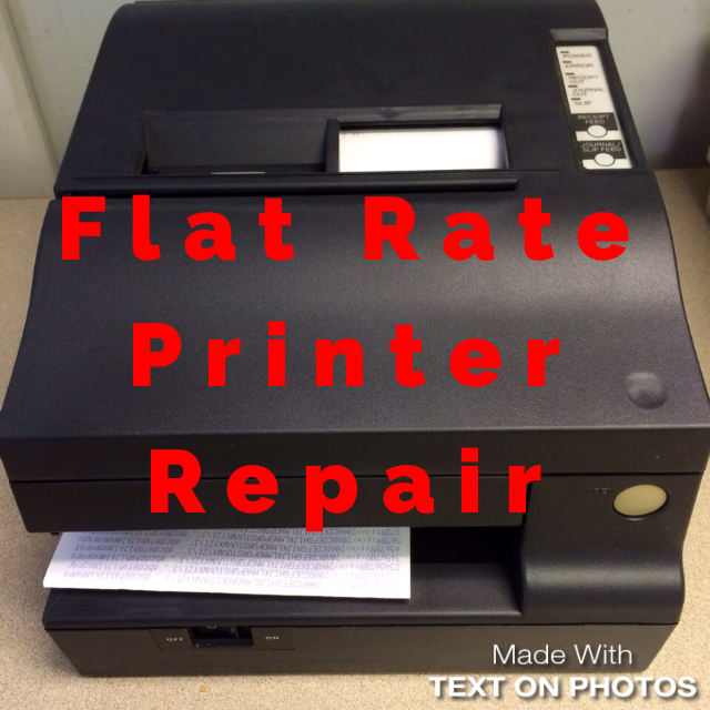 EPSON TM-U950 Flat Rate Repair including all parts & labor 6 Month Warr. M63UA