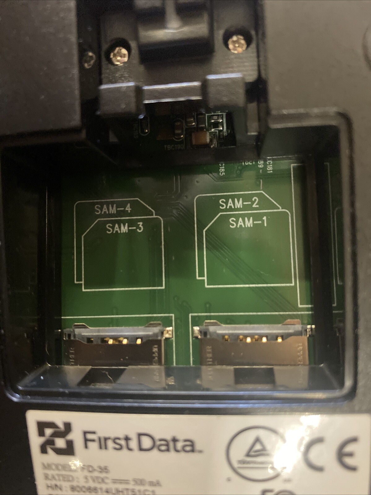 First Data FD-35 Pin Pad Credit Card Reader USB powered WORKING FREE SHIPPING