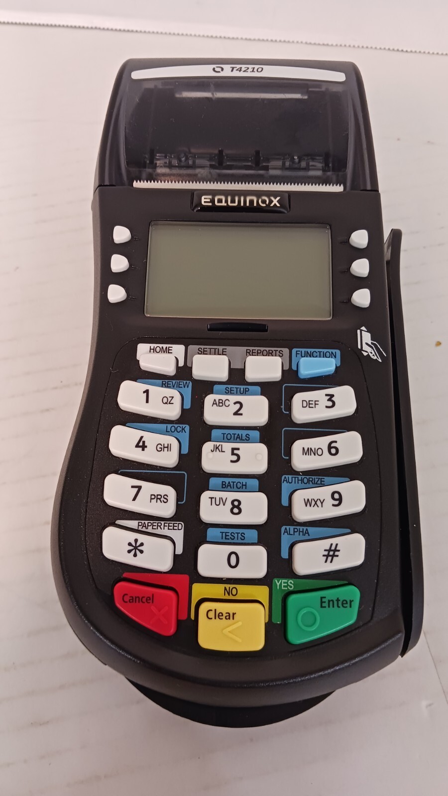 Equinox Mobile Payment Terminal Credit Card Machine T4210 No Cord FREE SHIPPING