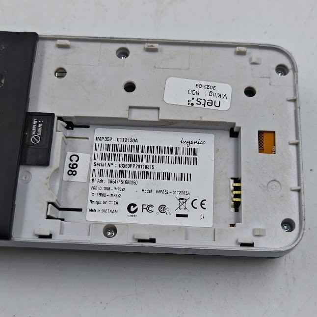 Ingenico iSMP POS Terminal – Untested, Signs of Use