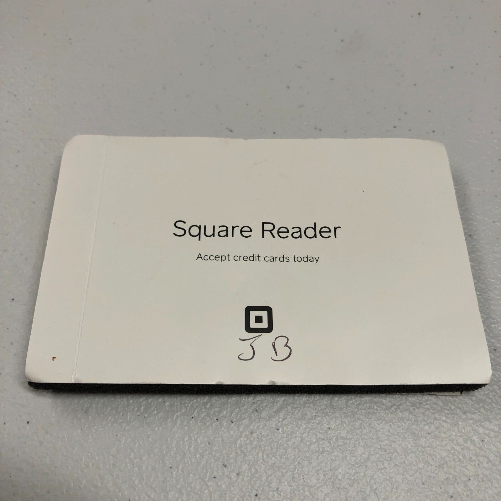 Square Credit Card Reader White Chip for iPhone iPad and Android