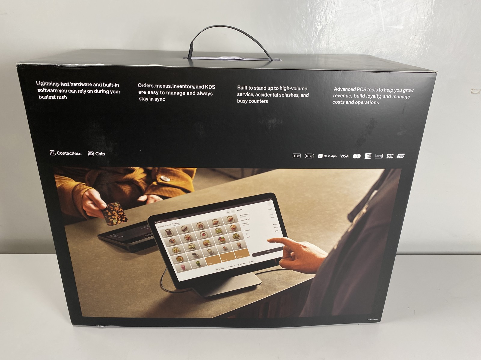 Square Register 2nd Generation POS System – Black (A-SKU-0908)
