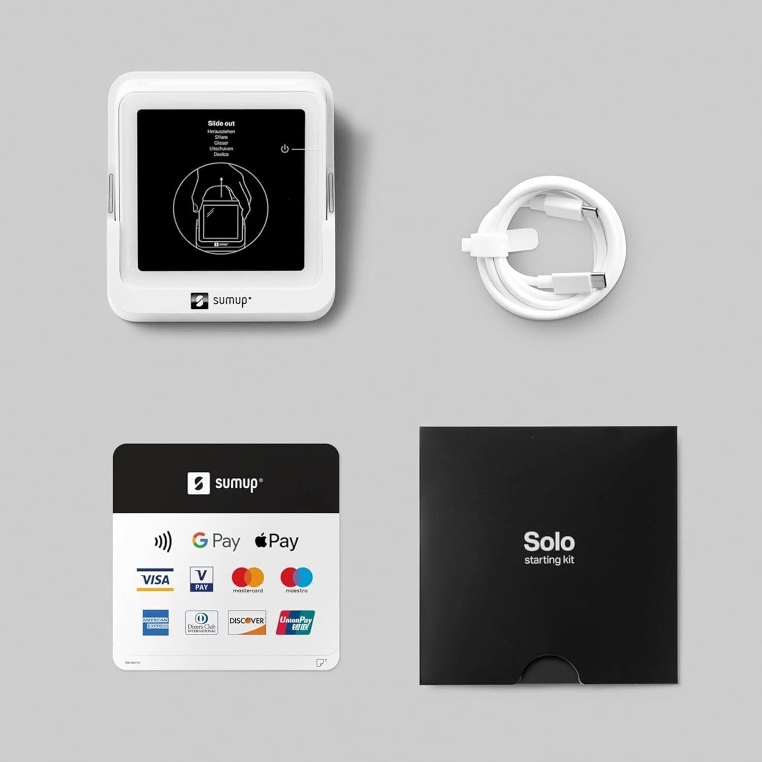 Solo Credit Card Reader & Charging Station Bundle