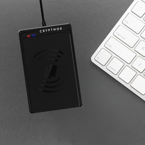 Contactless NFC Smart Card Reader – USB Type-C & Type-A, ISO 14443, Mifare Compl