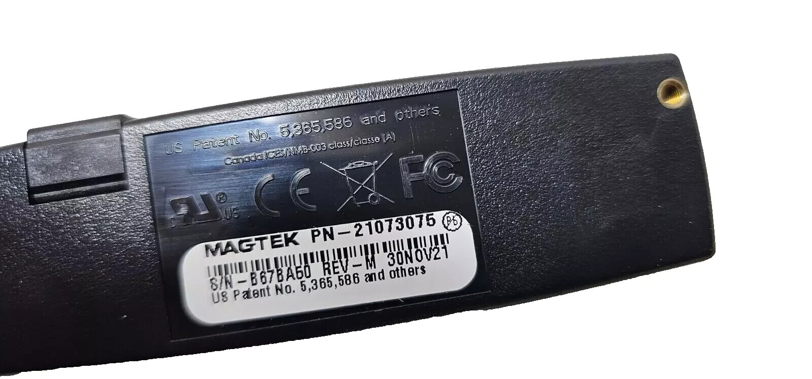 MagTek 21073075 Dynamag Magnetic Stripe Credit Card Reader