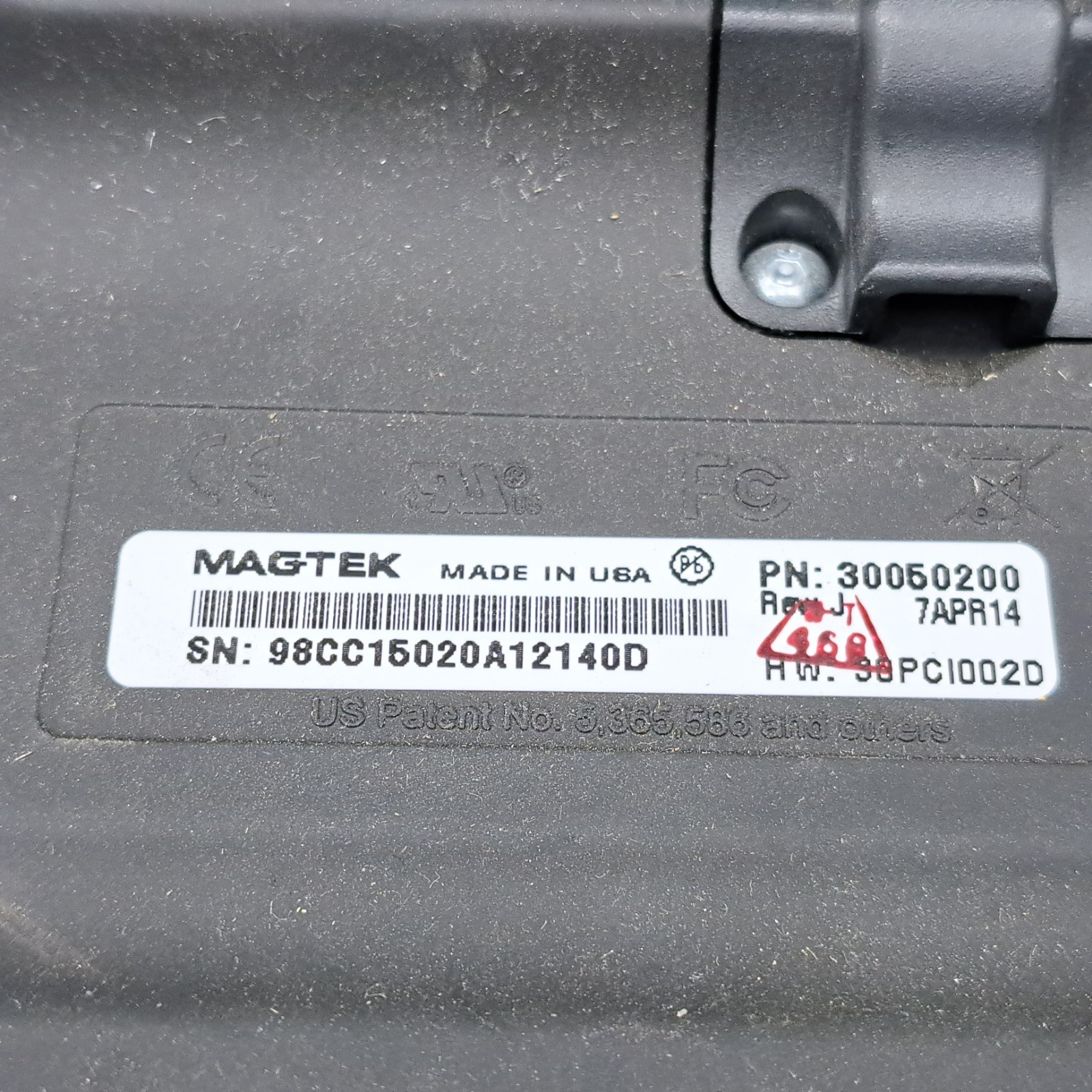 MAGTEK 30050200 Credit Card Reader Lot of 2