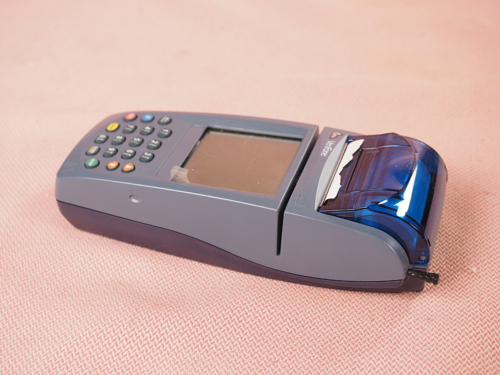 VeriFone Nurit 8020 Wireless Terminal GPRS Credit Debit Card Reader UNTESTED