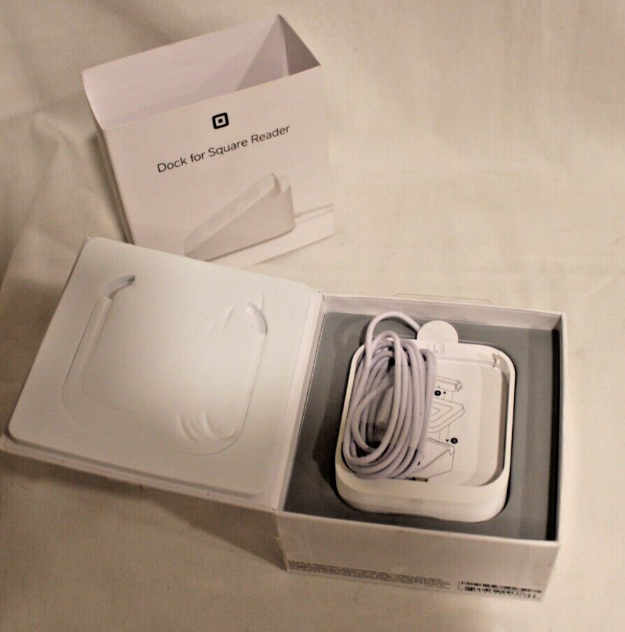Dock for Square Reader A-SKU-0120 With USB Cord NEW Open Box