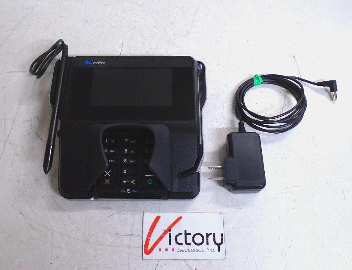 VeriFone MX 915 Credit Card Pinpad Reader Terminal & Stylus Pen | M132-409-01-R