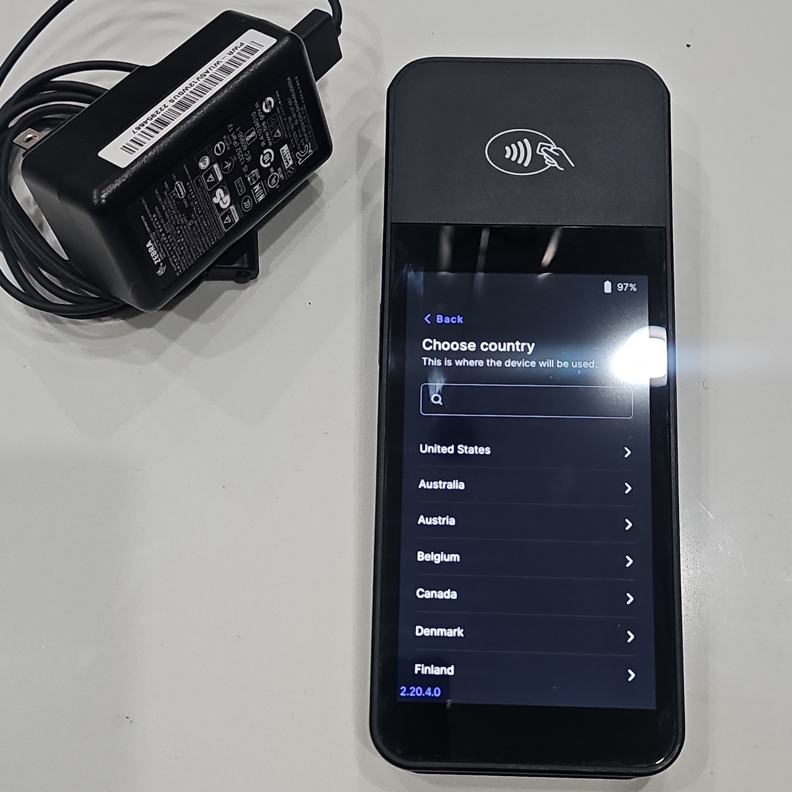 WisePOS E Model: WSC51 Smart Touch Screen Card Reader With Charger