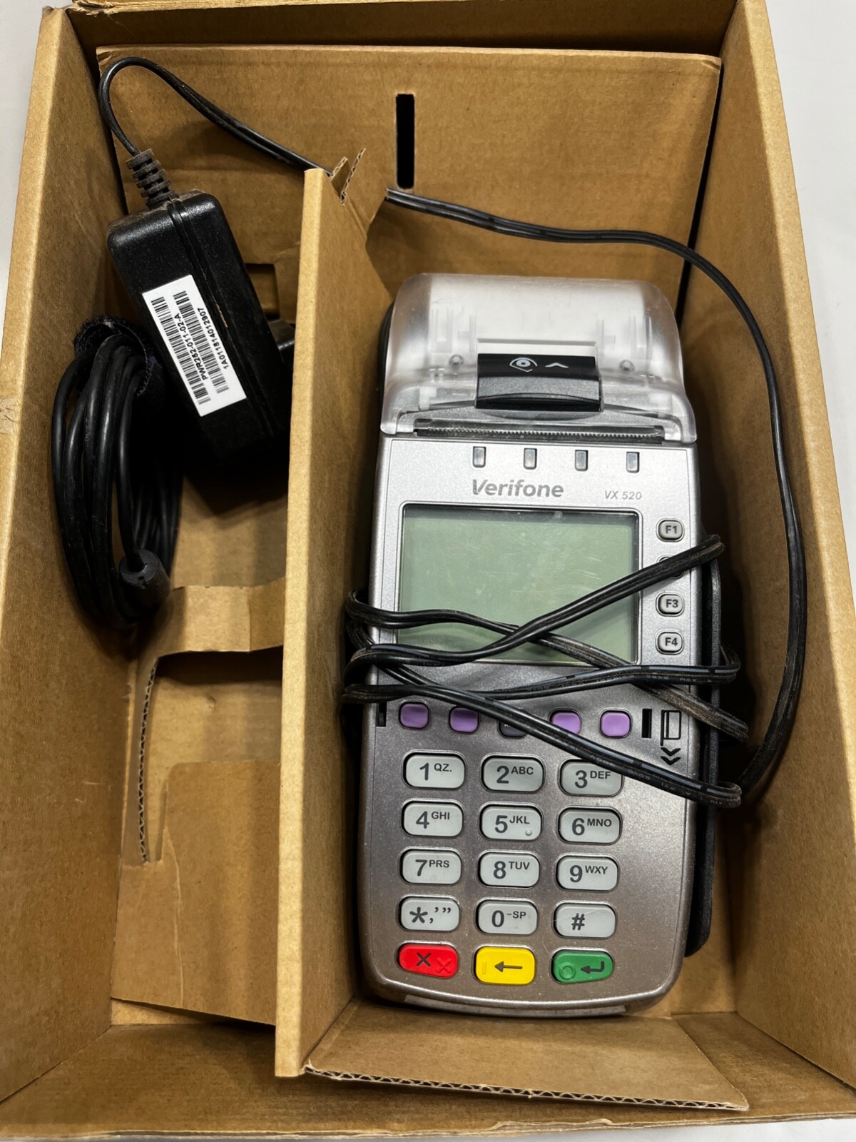 First Data FD410 Verifone Credit Card POS System Lot w/ Accessories