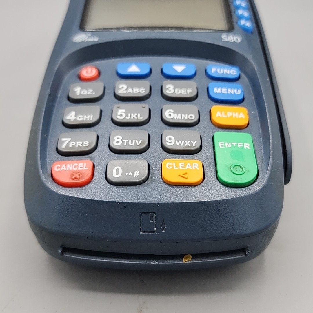 Used Pax S80 Credit Card Terminal No Power Cord Works