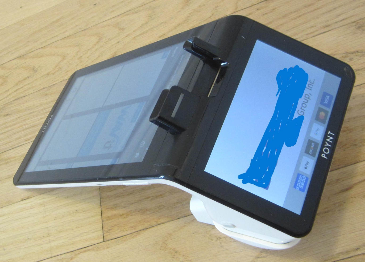 Poynt P3301 Smart Terminal POS System w/ AC2301 Dock PLEASE READ DESCRIPTION