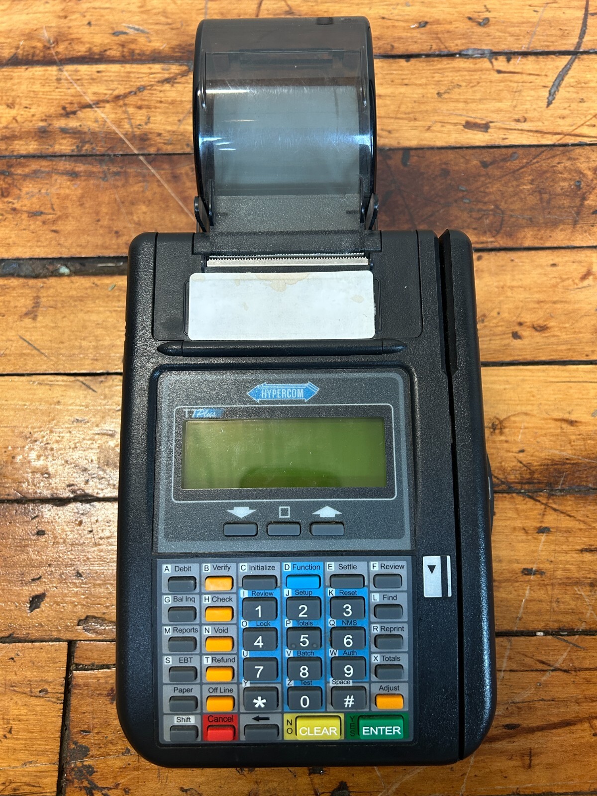 Hypercom T7Plus Credit Card Machine Reader Terminal Lot of 2 Good For Parts