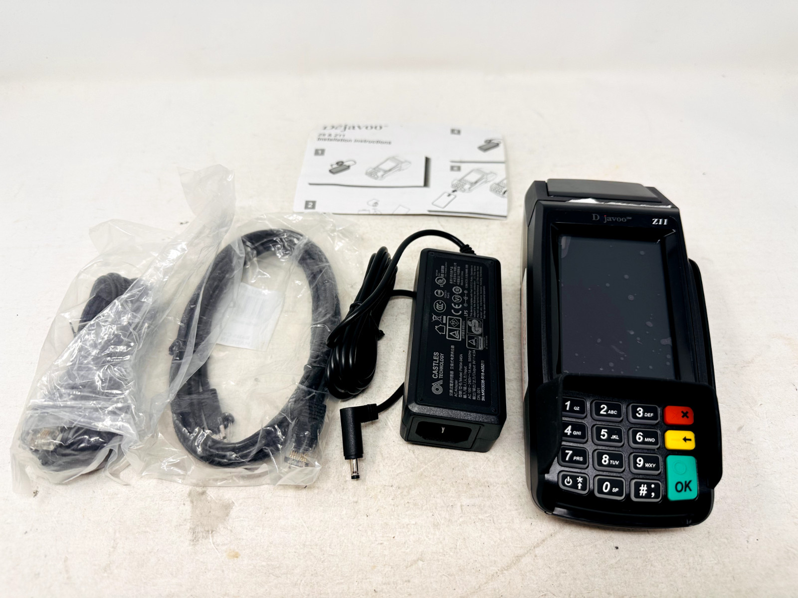 Dejavoo Z11 WiFi Vega 3000 Credit & Debit Card Processor (Locked Terminal)