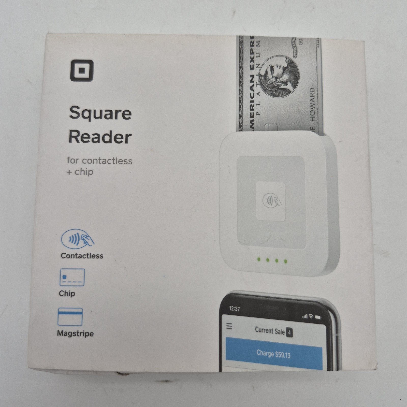 Square Reader For Contactless + Chip (A-SKU-0485) w/Magstripe Reader