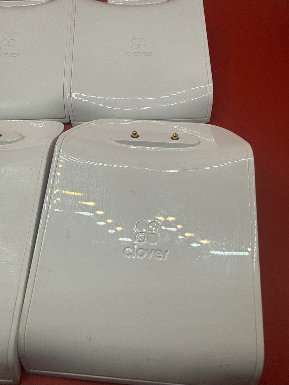 Lot Of 6 Clover Flex Charging Cradle K400 Base Only