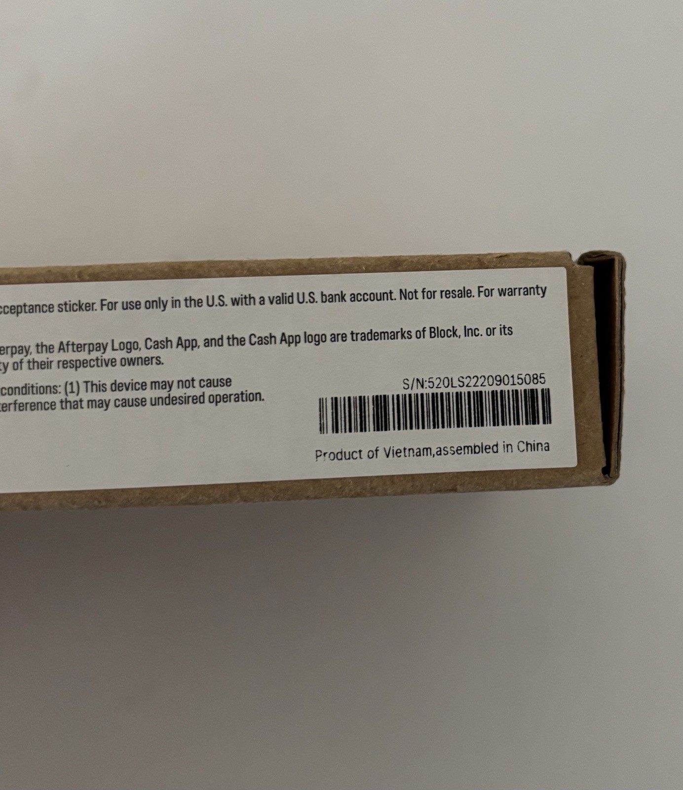 Square Contactless And Chip Card Reader A-SKU-0793