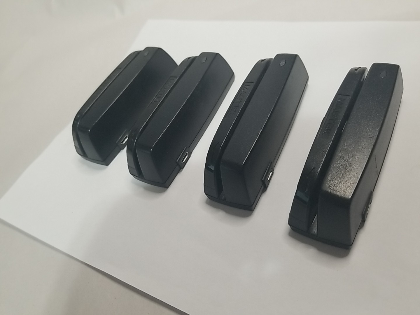 (Lot of 4) Magtek Card Reader Pn – 21073145 Used No Usb