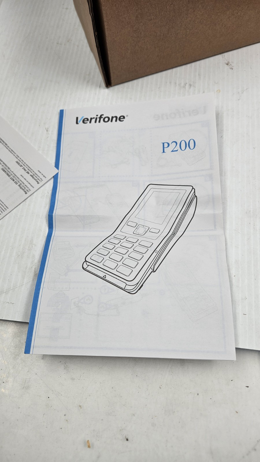 Verifone P200 128MB+256MB 2.8″ Terminal Only M430-003-01-NAA-5
