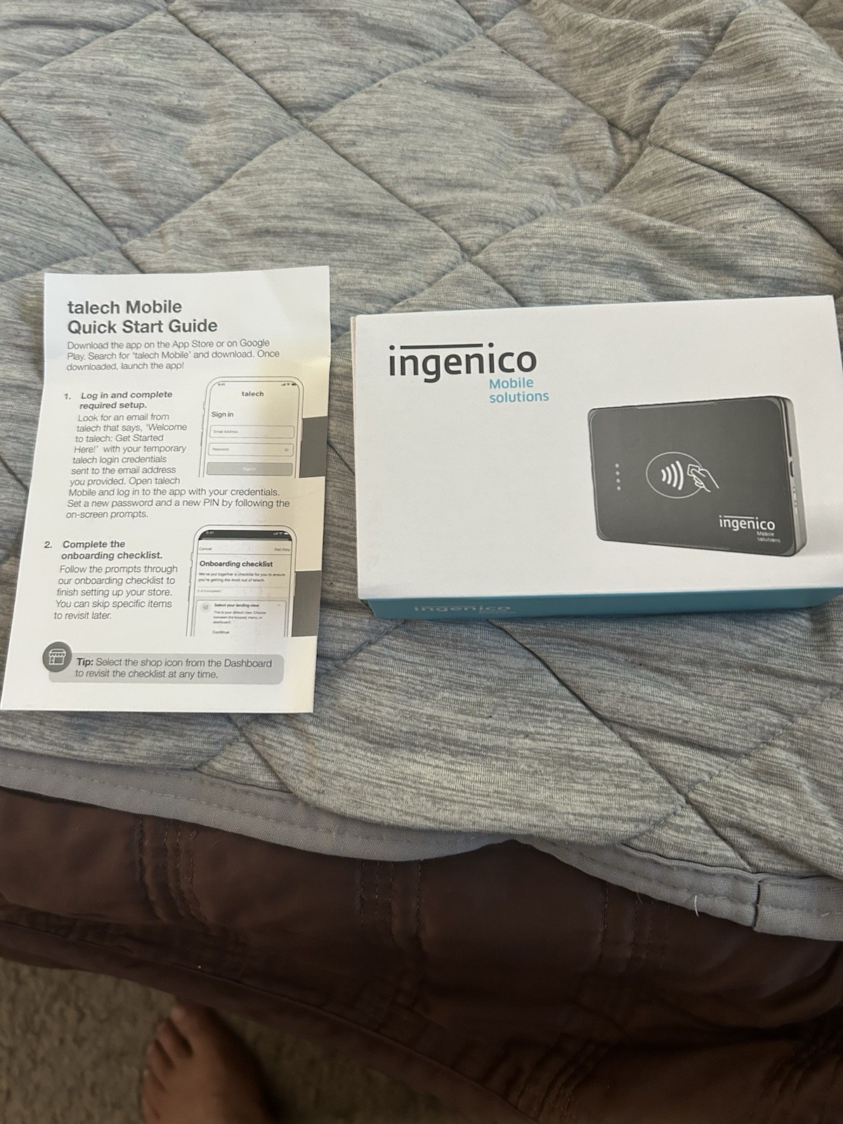 Ingenico Moby 5500 Mobile Card Reader all Card Types MOB55BBBAb