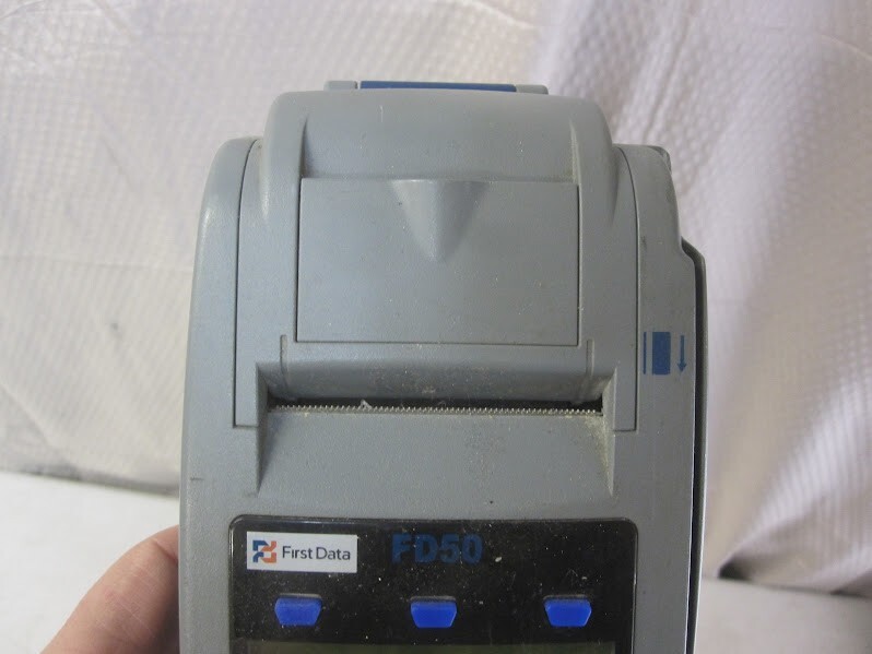First Data FD-50 Credit Card Processing Terminal – No Power Adapter