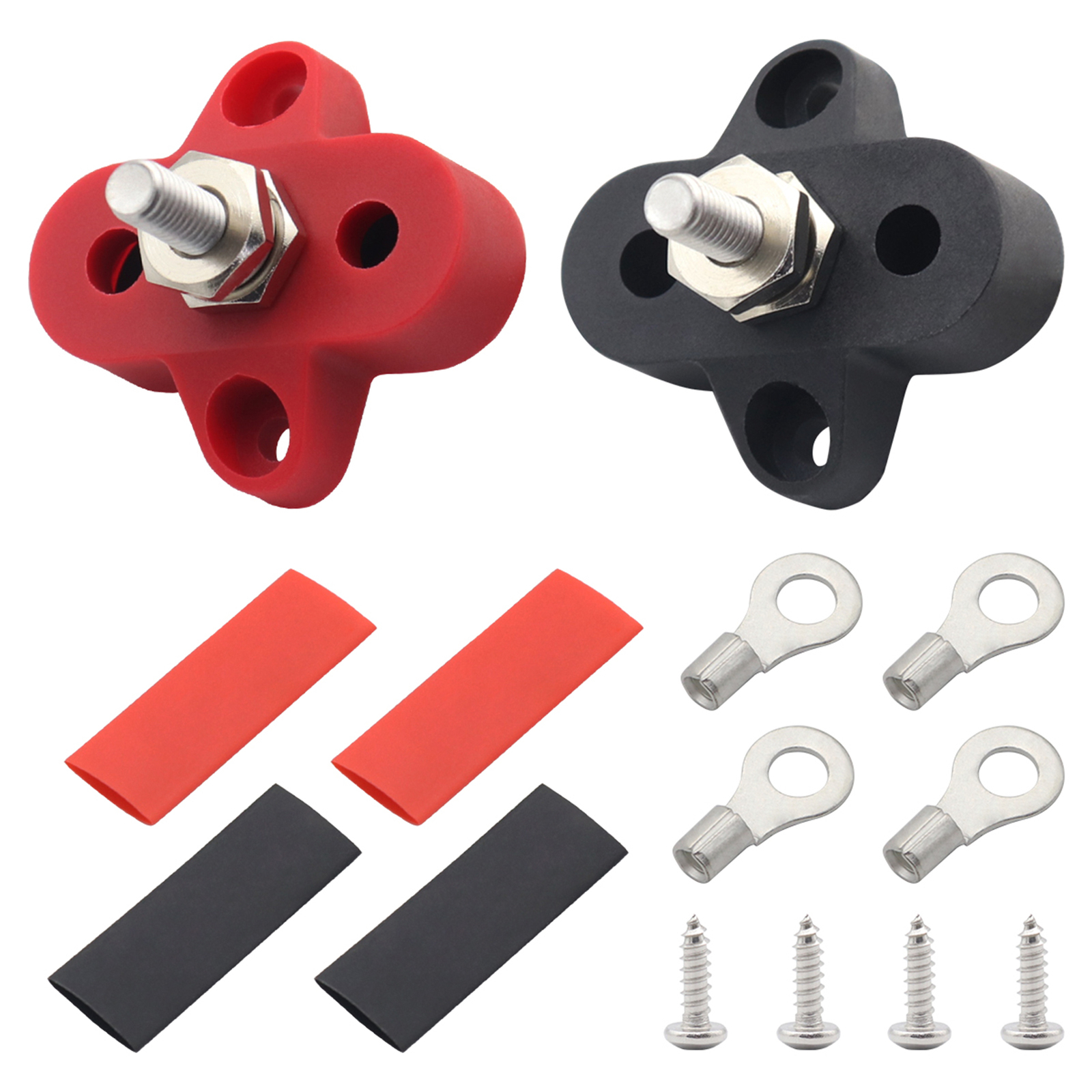 Heavy Terminal（M6）, Red and Black, with Red Terminal + Heat G9F1