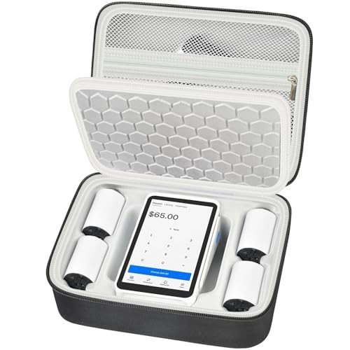 Storage Case for Square Terminal Credit Card Reader & Mobile POS – Holds Charger