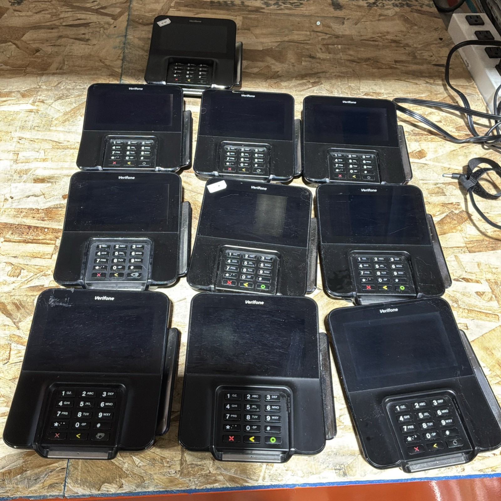 Lot Of 10 GOOD USED VERIFONE M400 WIFI/BT CREDIT CARD PAYMENT TERMINAL
