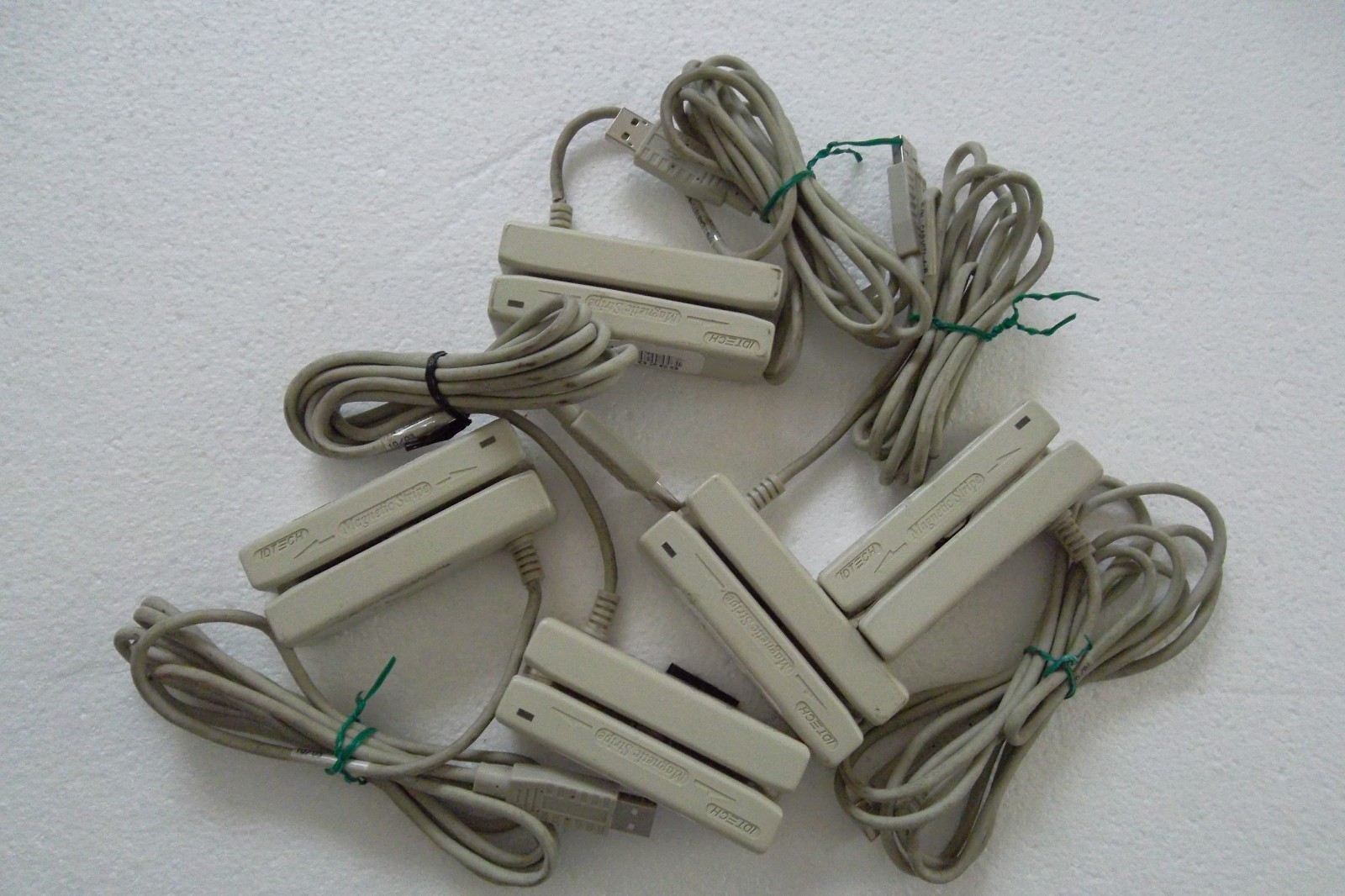 LOT-5 ID Tech Magnetic Stripe Card Reader Track 1 &2 USB ARC3331-12U IDT3331-12U